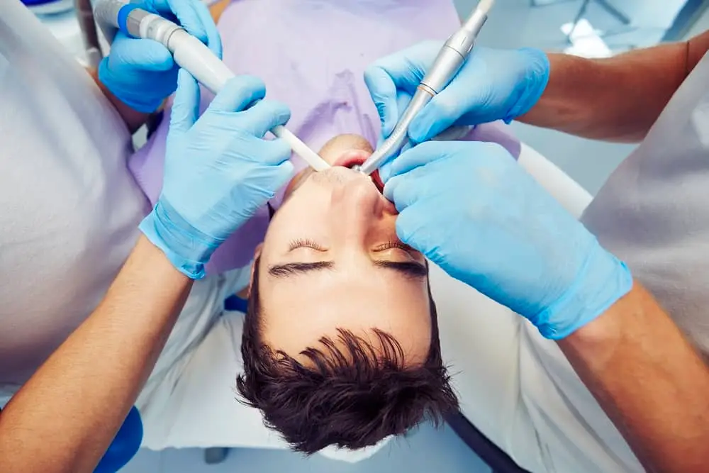 dental procedure with dental sedation